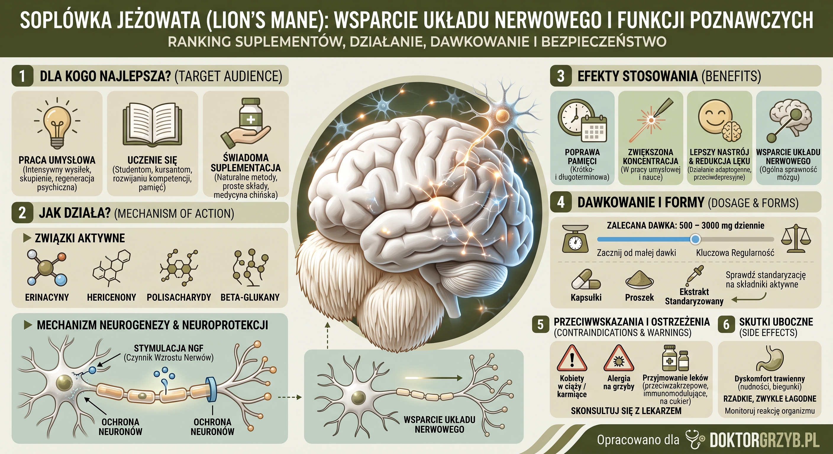 soplówka jezowata - infografika